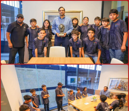 Peña Ortiz impulsa deporte con Leones Negros