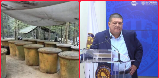 Mueren cuatro en desplome de unidad oficial en la sierra de Chihuahua durante operativo antidrogas