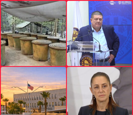 Mueren cuatro en desplome de unidad oficial en la sierra de Chihuahua durante operativo antidrogas