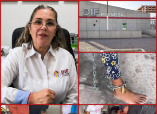 Menores rescatadas con cadenas permanecen bajo resguardo del DIF en Reynosa