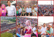 Más de 15 mil disfrutan show de Luli Pampín