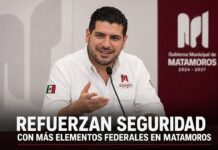Seguridad y apagones dominan agenda informativa del Ayuntamiento de Matamoros