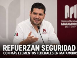 Seguridad y apagones dominan agenda informativa del Ayuntamiento de Matamoros