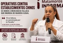 Gobierno de Matamoros aclara que operativos en tiendas chinas corresponden a mercancía ilegal