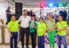 Felicitó Carlos Peña Ortiz a trabajadores en su convivio del Día del Trabajo