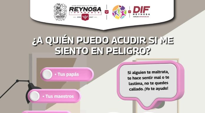 Promueve DIF-Reynosa entornos seguros y de confianza para la niñez