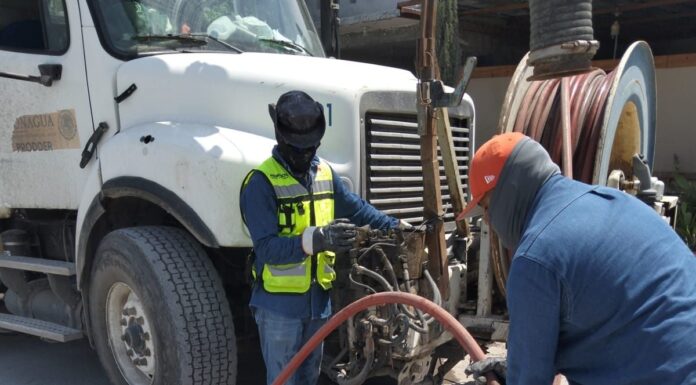 Realizó COMAPA mantenimiento sanitario en la colonia Miravalle