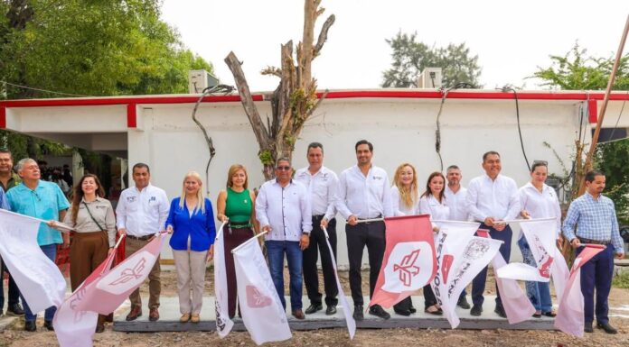 Construye Gobierno de Carlos Peña Ortiz Módulos Sanitarios en el COBAT 07