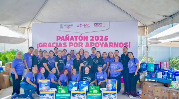 Llama DIF-Reynosa a sumarse al Pañatón 2026 y apoyar a la Casa Hogar del Adulto Mayor*