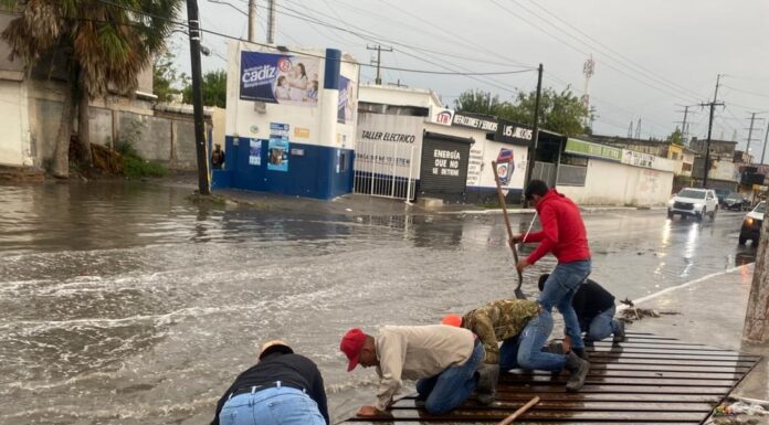 Atiende COMAPA encharcamientos tras recientes precipitaciones