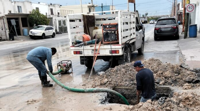 Reparó COMAPA fugas de agua potable en distintos sectores de la ciudad