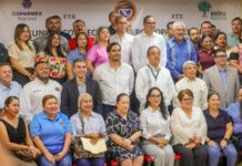 Clausuró Carlos Peña Ortiz la reunión «Centro Federal de Conciliación y Registro Laboral, Trabajadores y Empresarios»