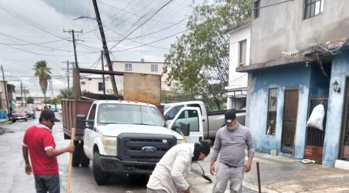 Atiende COMAPA Reynosa fugas de agua potable en distintos sectores de la ciudad