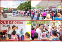 Carlos Peña inicia pavimentación en Voluntad y Trabajo