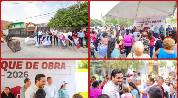 Carlos Peña inicia pavimentación en Voluntad y Trabajo