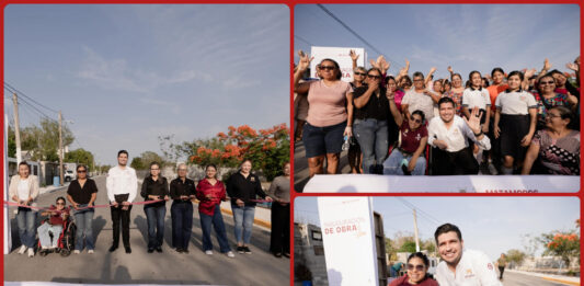 Pavimentación en Matamoros mejora movilidad vecinal