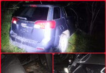Persecución en carretera Victoria–Monterrey deja camioneta abandonada y decomiso de ponchallantas