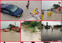 Lluvias provocan deslaves, inundaciones y activación del Plan DN-III-E en Tamaulipas