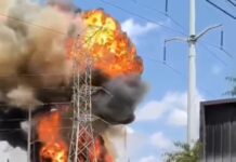 Explosión en subestación de CFE deja sin energía eléctrica a varias colonias de Reynosa