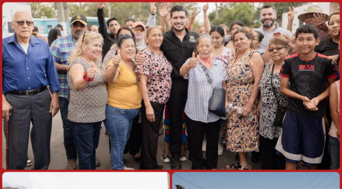 Anuncia Beto Granados programa de obras en 81 colonias de Matamoros con respaldo ciudadano