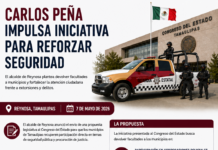 Carlos Peña propone mayor control municipal en seguridad