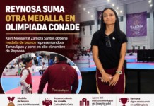 Reynosa suma otra medalla en Olimpiada CONADE