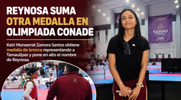 Reynosa suma otra medalla en Olimpiada CONADE
