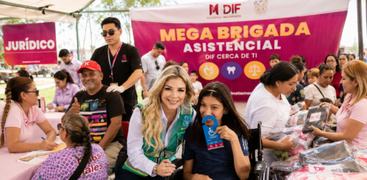 DIF Matamoros lleva Mega Brigada a Arecas