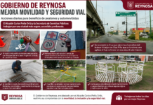 Gobierno de Reynosa mejora movilidad y accesos
