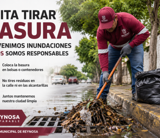 Carlos Peña Ortiz llama a evitar tirar basura en la calle