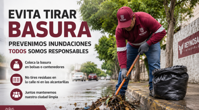Carlos Peña Ortiz llama a evitar tirar basura en la calle