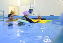 Impulsa DIF-Reynosa rehabilitación con Hidroterapia en CRI