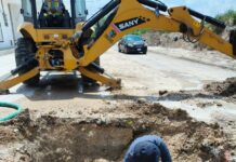 Reparó COMAPA fuga de agua potable en Fuentes Coloniales