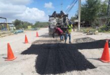 Avanza campaña intensiva de bacheo del Gobierno de Carlos Peña Ortiz en Reynosa