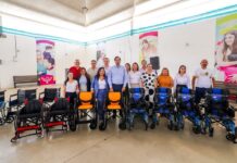 Beneficiaron DIF, CMIC y Gobierno de Reynosa a pacientes con discapacidad