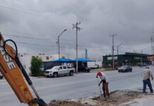 Trabaja COMAPA en reposición de carpeta asfáltica en diversos sectores de la ciudad