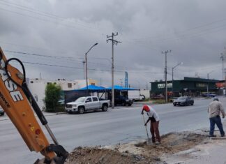 Trabaja COMAPA en reposición de carpeta asfáltica en diversos sectores de la ciudad