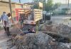 Repara COMAPA fuga de agua potable en la colonia 16 de Septiembre