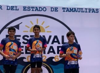 Gran actuación de nadadores reynosenses en competencia Estatal