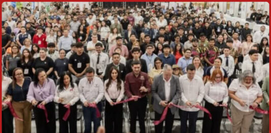 Beto Granados encabeza ExpoCiencias Tamaulipas 2026 y entrega canchas rehabilitadas en Matamoros