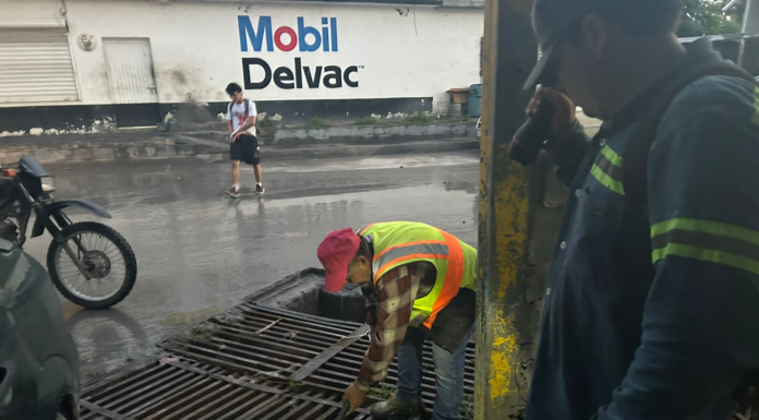 Repara Reynosa infraestructura pluvial y plazas