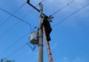 Asegura Guardia Estatal cámara de vigilancia irregular instalada en poste de CFE en Díaz Ordaz