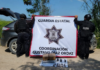 Aseguran camioneta con más de nueve kilogramos de presunta marihuana y ponchallantas en Díaz Ordaz