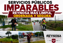 Servicios Públicos refuerza limpieza en sectores de Reynosa