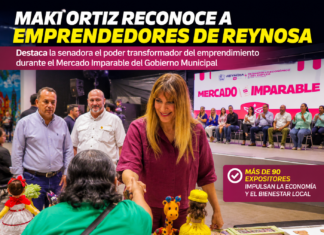Maki Ortiz reconoce a emprendedores en Mercado Imparable