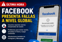 Facebook registra fallas en distintas regiones; usuarios reportan problemas para iniciar sesión
