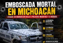 Emboscada en Nahuatzen deja cinco policías muertos; despliegan operativo en la Meseta Purépecha