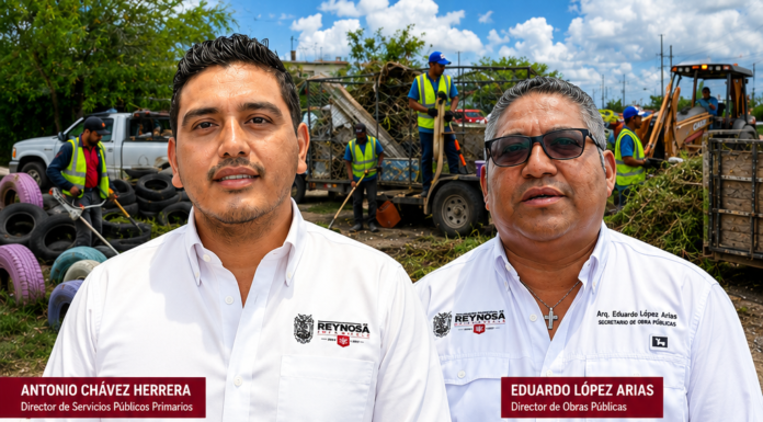 Jornada de limpieza inicia en siete colonias de Reynosa
