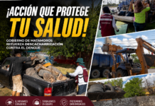 Beto Granados refuerza la prevención del dengue con jornadas de descacharrización en Matamoros