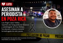 Asesinan en Poza Rica a Luis Ángel López Valdez, reportero de Vanguardia de Veracruz